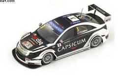 CHEVROLET RML CRUZE ROAL TC1 N°3 HUNGARORING WTCC 2014 T.CHILTON