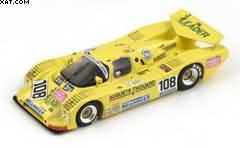 --SAUBER C6 N°108 LM87 Y. HERVALET J.-F. YVON H. BOURJADE