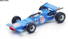 MATRA MS7 N°27 2ND GERMAN GP F2 1969 JOHNY SERVOZ GAVIN