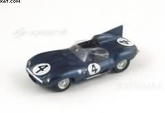 JAGUAR D #4 WINNER LE MANS 1956 N.SANDERSON/R.FLOCKHART REPRODUCTION