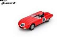 OSCA Sport 750 N°46 19th 24H Le Mans 1957 
J. Laroche R. Radix