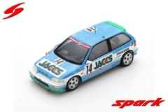 HONDA CIVIC EF9 N°14 2th DIV 3 JTC RD4 SENDAI HI-LAND 1991 AKIHIKO NAKAYA NAOKI HATTORI