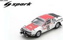 ALPINE A310 N°15 RALLYE MONTE CARLO 1976 M-C. BEAUMONT C. GIGANOT