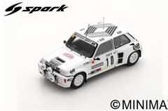 RENAULT 5 TURBO N°10 RALLYE MONTE CARLO 1985 DANY SNOBECK JEAN-PIERRE BÉCHU