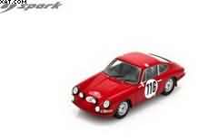 PORSCHE 911 T/R N°116 2nd Rallye Monte Carlo 1968 
P. Toivonen M. Tinkkanen