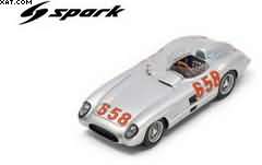 MERCEDES 300 SLR N658 2ND MILLE MIGLIA 1955 JUAN MANUEL FANGIO
