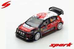 CITROEN C3 WRC CITROËN TOTAL ABU DHABI WRT N°10 RALLYE MONTE CARLO 2018 K. MEEKE P. NAGLE