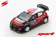 CITROEN C3 WRC CITROËN TOTAL ABU DHABI WRT N°11 RALLYE GUANAJUATO MEXICO 2018 S. LOEB D. ELENA