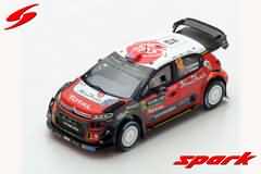CITROEN C3 WRC CITROËN TOTAL ABU DHABI WRT N°12 RALLYE SWEDEN 2018 M. OSTBERG  T. ERIKSEN