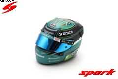 HELMET JESSICA HAWKINS ASTON MARTIN ARAMCO COGNIZANT F1 TEAM  DEBUT F1 TEST 2023 1/5