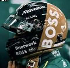 Helmet Fernando Alonso Aston Martin Aramco F1 Team GP England 2024 1/5