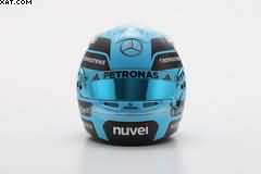 Helmet George Russell Mercedes-AMG Petronas F1 Team 2025