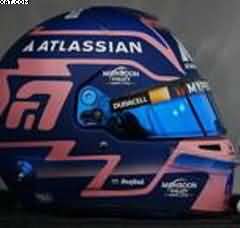 Helmet Alexander Albon Williams Racing 2025