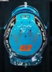 HELMET GEORGE RUSSELL MERCEDES-AMG PETRONAS F1 TEAM 
GP GRANDE BRETAGNE 2025 1/5