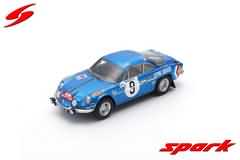 ALPINE A110 N°9 2ND RALLYE MONTE CARLO 1971
J-L. THÉRIER M. CALLEWAERT