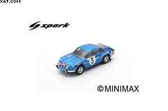 ALPINE A110 N°5 RALLYE MONTE CARLO 1971J. VINATIER M. GÉLIN