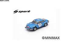 ALPINE A110 N°2 RALLYE MONTE-CARLO  1971 J-P. NICOLAS C. ROURE