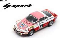 ALPINE A110 N°29 RALLYE MONTE CARLO 1973 P. MOSS-CARLSSON E. CRELLIN