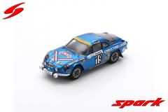 ALPINE-RENAULT A110 1600 SC N°19 VAINQUEUR COUPE DES DAMES 11ÈME RALLYE MONTE CARLO 1976