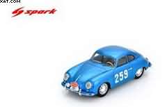PORSCHE 356 1500 N°259 Rallye Monte Carlo 1955 C. Cooper J. Fischel
