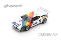 BMW M1 N°72 24H LE MANS 1981 P-F. ROUSSELOT F. SÉRVANIN L. FERRIER