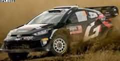 TOYOTA GR YARIS RALLY1 HYBRID NO.18 TOYOTA GAZOO RACING WRT 2ND RALLY SAFARI 2024 KATSUTA JOHNSTON