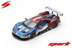 FORD GT N°68 FORD CHIP GANASSI TEAM USA 3TH LMGTE PRO CLASS 24H LE MANS 2018 -HAND-MÜLLER-BOURDAIS