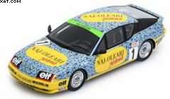 ALPINE V6 TURBO N°1 EUROPA CUP CHAMPION 1987 MASSIMO SIGALA