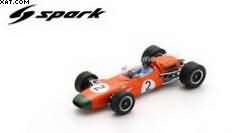 BRABHAM BT11A N°2 TASMAN SERIES WINNER GP NOUVELLE-ZÉLANDE 1965 GRAHAM HILL