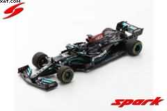 MERCEDES AMG PETRONAS W12 E PERFORMANCE N44 FORMULA ONE TEAM WINNER GP SPAIN 2021 HAMILTON 100th