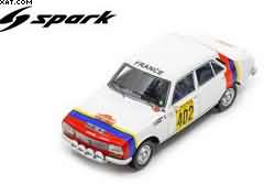 PEUGEOT 504 N°402 2nd RALLYE CODASUR 1979 
J-C. LEFÈBVRE J-P. ROUGET