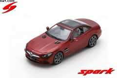 MERCEDES-BENZ SL 2017 DESIGNO CARDINAL RED