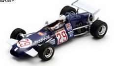 BRABHAM BT30 N°29 6th GP Germany 1969 Richard Attwood