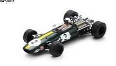 BRABHAM BT26 N°2 GP MONACO 1968 JACK BRABHAM