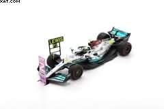 F1 W13 N°44 MERCEDES-AMG PETRONAS F1 TEAM 2nd GP BRAZIL 2022HAMILTON (W/PIT AND NUMBER BOARD)