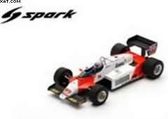 ALFA ROMEO 183T N°22 2ème GP Allemagne 1983 Andrea de Cesaris