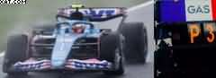ALPINE A523 N°10 BWT ALPINE F1 TEAM 3rd GP THE NETHERLANDS 2023 PIERRE GASLY W/ PIT BOARD