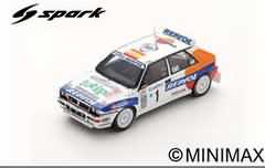 LANCIA DELTA HF INTEGRALE EVO N°1 RALLYE MONTE CARLO 1993 CARLOS SAINZ LUIS MOYA