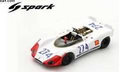 PORSCHE 908-2 N°274 3th TARGA FLORIO 1969 R. STOMMELEN H. HERRMANN"
