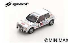 PEUGOET 205 GTI N°21 3th RALLYE MONTE CARLO 1988 
JEAN-PIERRE BALLET MARIE-CHRISTINE LALLEMENT