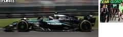 MERCEDES W16 N°12 Mercedes-AMG PETRONAS F1Team 
3rdGP Canada 2025 Kimi Antonelli + Pit board