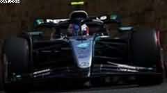 MERCEDES W16 N°12 MERCEDES-AMG PETRONAS Formula One Team 4th GP Azerbaijan 2025 Kimi Antonelli