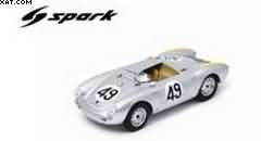 Porsche 550 No.49 13th Le Mans 24H 1955 ZA.Duntov A. Veuillet