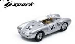 PORSCHE 550A N°34 24H LE MANS 1957 
E. CRAWFORD C. STOREZ