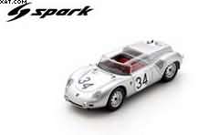 PORSCHE RS60 N°34 24H LE MANS 1960 M. TRINTIGNANT H. HERRMANN