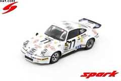 PORSCHE 911 RS 3.0 N°77 17ÈME 24H LE MANS 1975T. SABINE P. DAGOREAU J-P. AESCHLIMANN