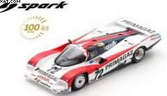 PORSCHE 962 C N°72 24H LE MANS 1989 
P. YVER P. BELMONDO J. LÄSSIG