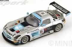 MERCEDES SLS AMG GT3 N°86 5TH 24H SPA 2014 HTP MOTORSPORT/M.BUHK/M.GÖTZ/J.JAAFAR 750EX.