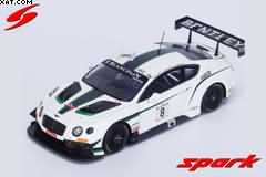 BENTLEY CONTINENTAL GT3 N°8 24H SPA 2014 M-SPORT BENTLEY/A.LECLERC/J.D