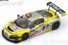 AUDI R8 LMS ULTRA N°25 24H SPA14 SAINTELOC RACING M.ROSTAN/P.HAEZEBROUCK/J-P.BUFFIN/GOSSELIN 500EX.